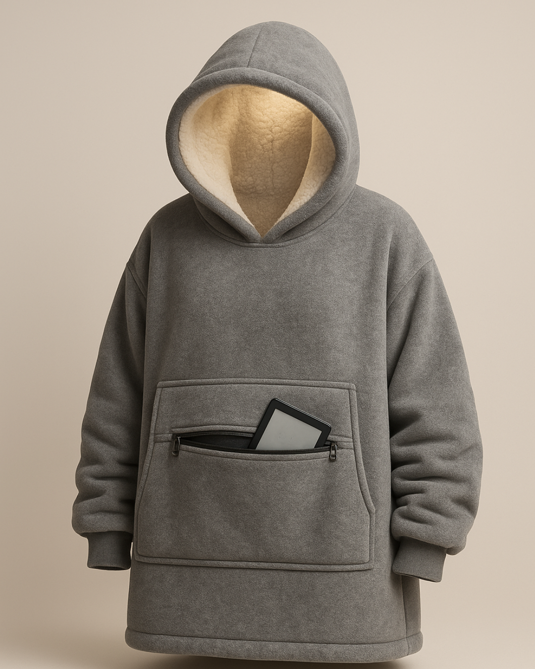 Preorder- The SnugLight™ — Oversized Reading Hooded Blanket with Built-In LED Light